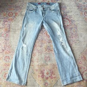 Express Stella boot leg jeans